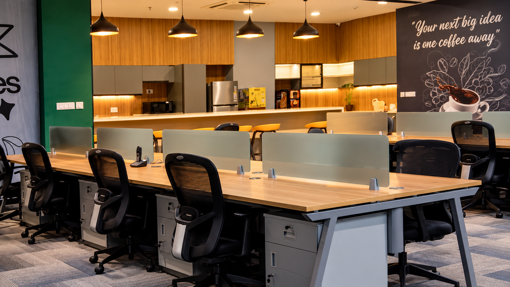 Modern commercial interior